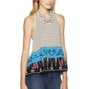 FREE PEOPLE We The Free North South Tank Top Shirt Sz‎ M